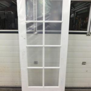 Glasdeur, binnendeur, stomp, paneeldeur 83x201,5 cm (12.1)26