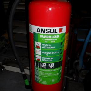 Brandblusser, sproeischuim blusser 9 liter (a11)45