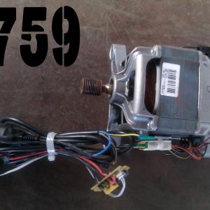 Indesit wasmachine motor op 230 volt met regelaar