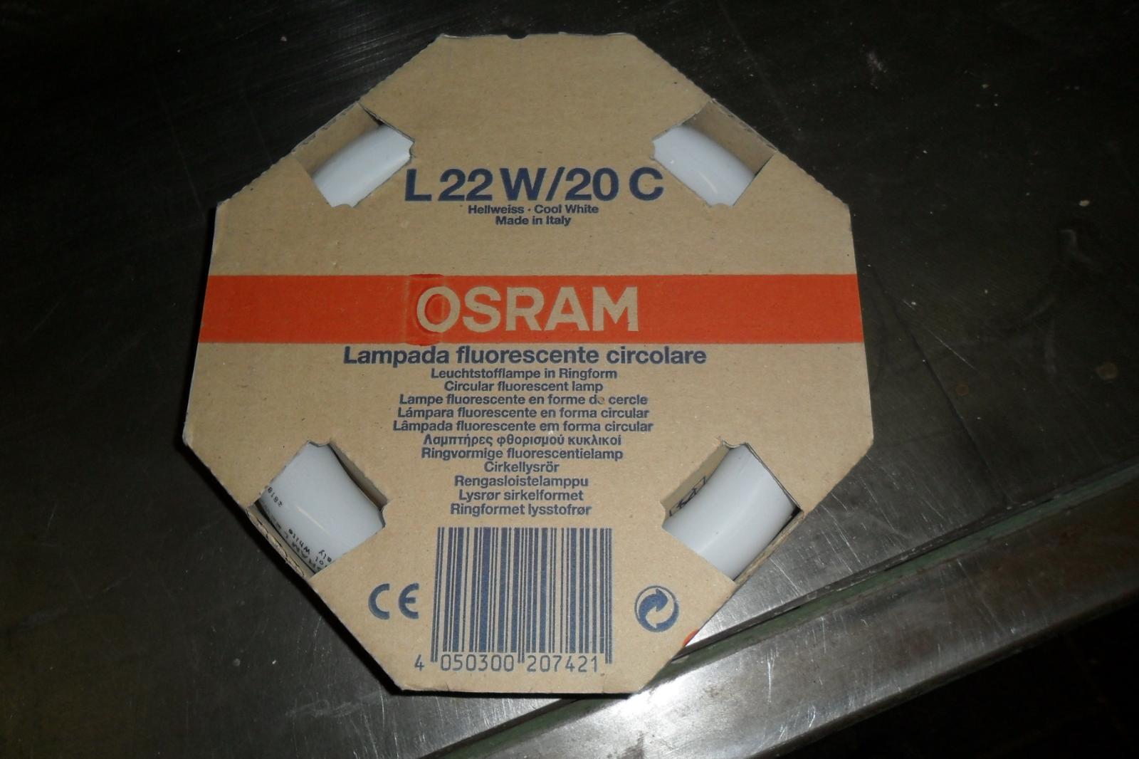 cirkel vormige lamp merk osram, TL lampen (a23)11